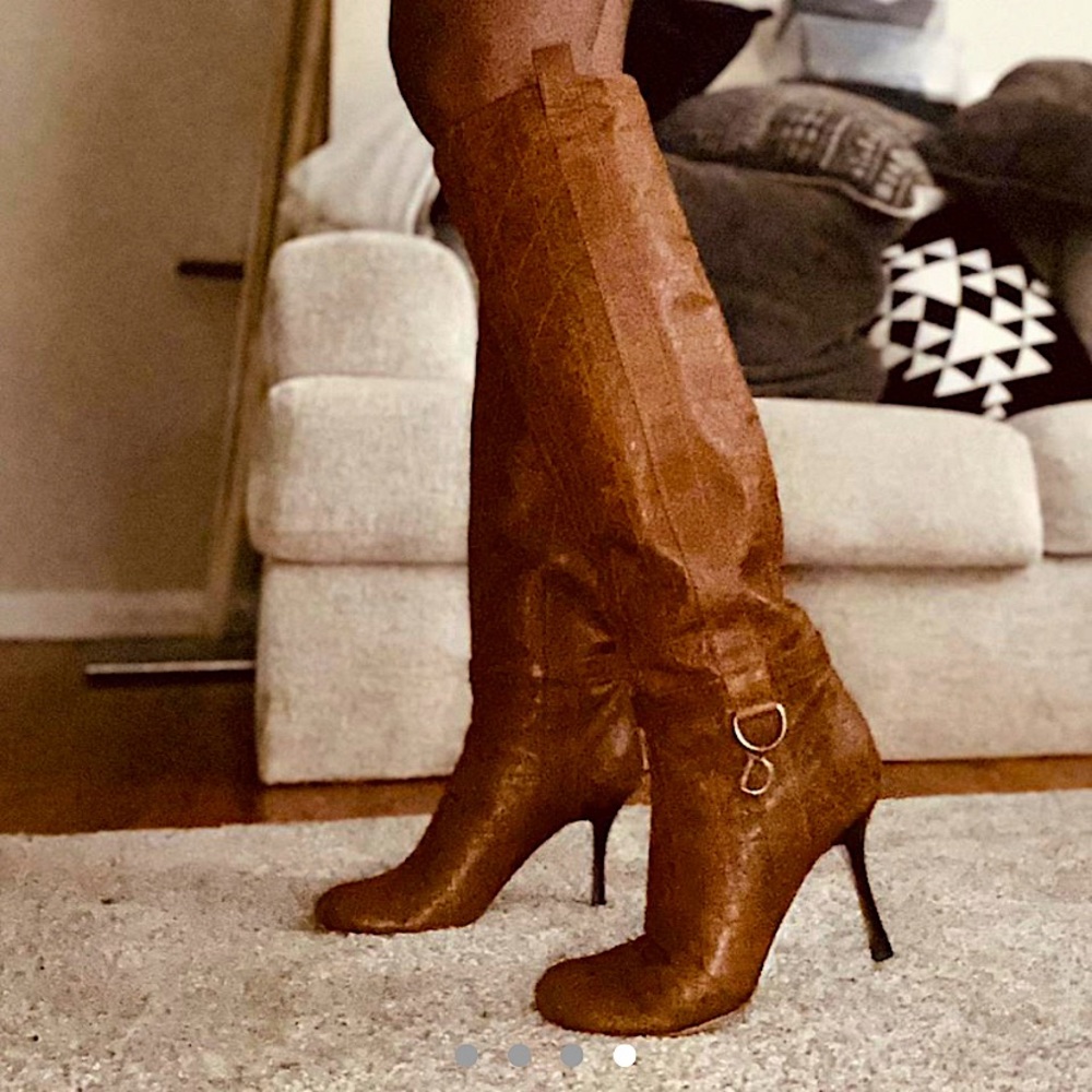 Christian Dior vintage boots